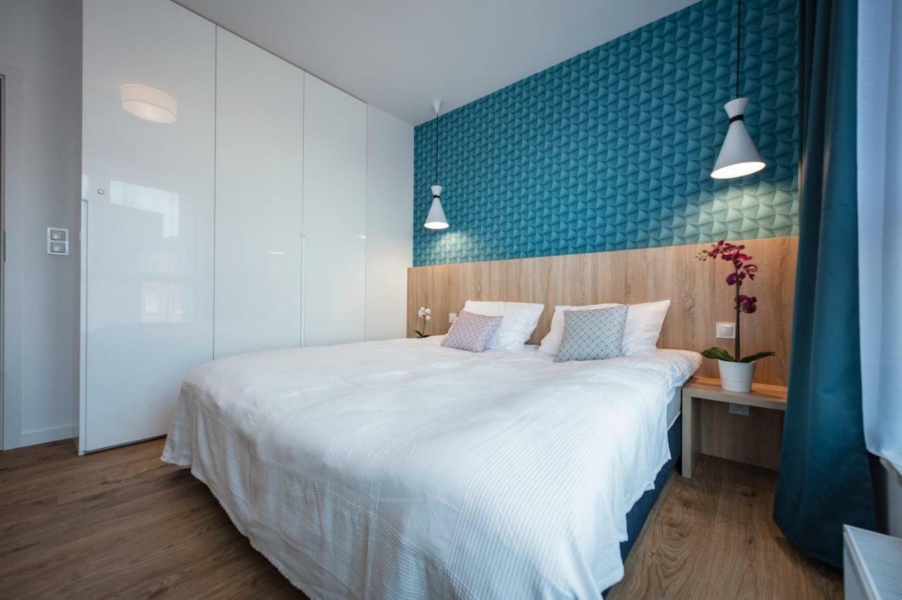 Unique 3City Apartments - Sea Apartment 格但斯克 外观 照片