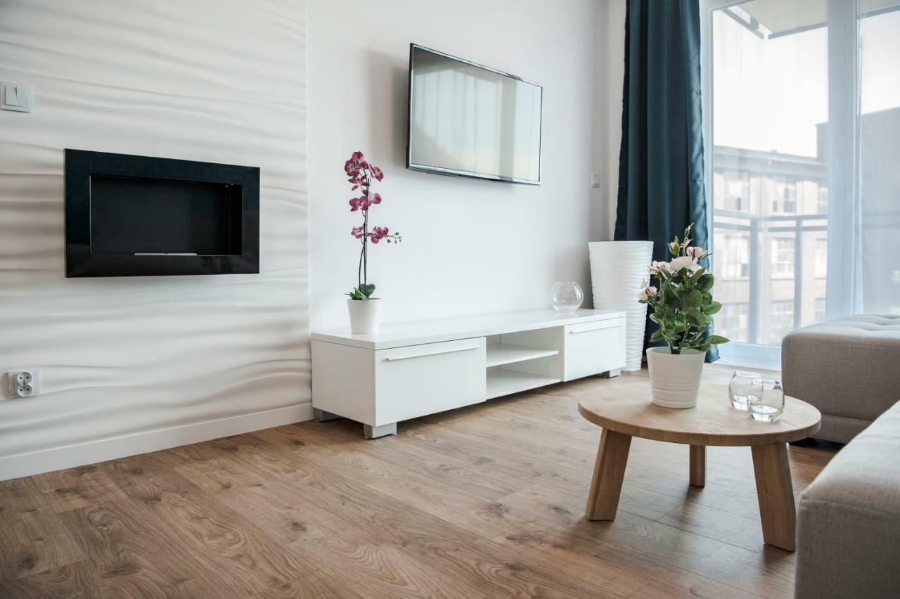 Unique 3City Apartments - Sea Apartment 格但斯克 外观 照片